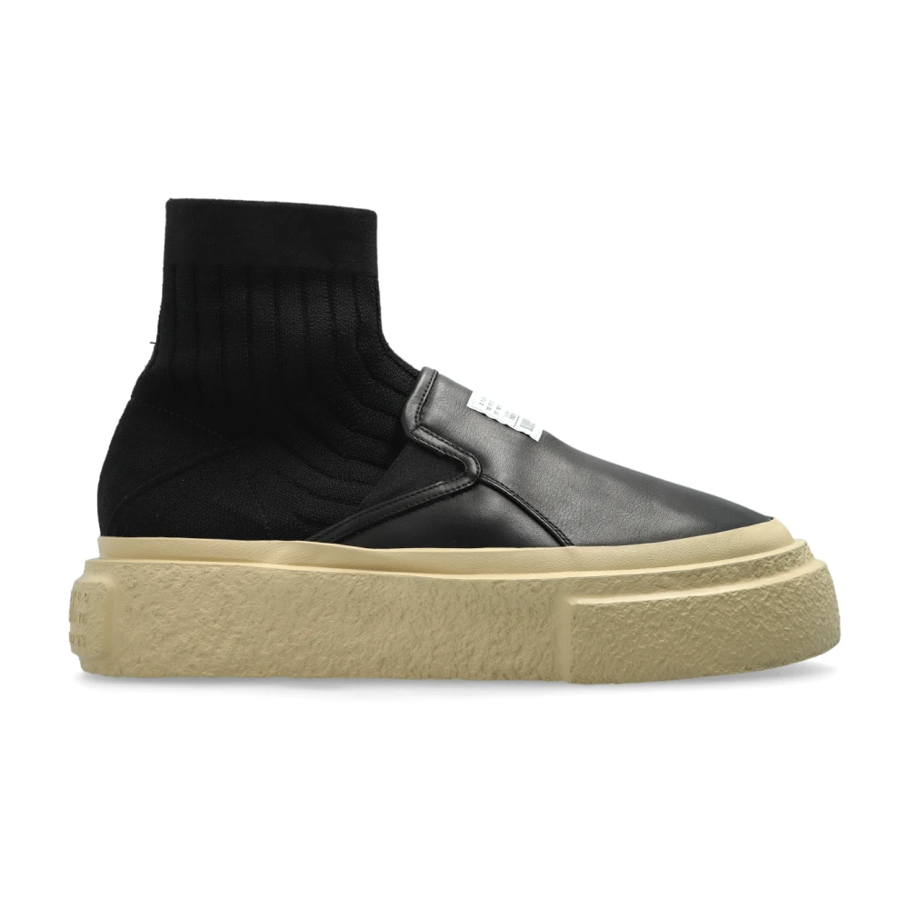 MM6 Maison Margiela Sneakers med sock Black, Herr