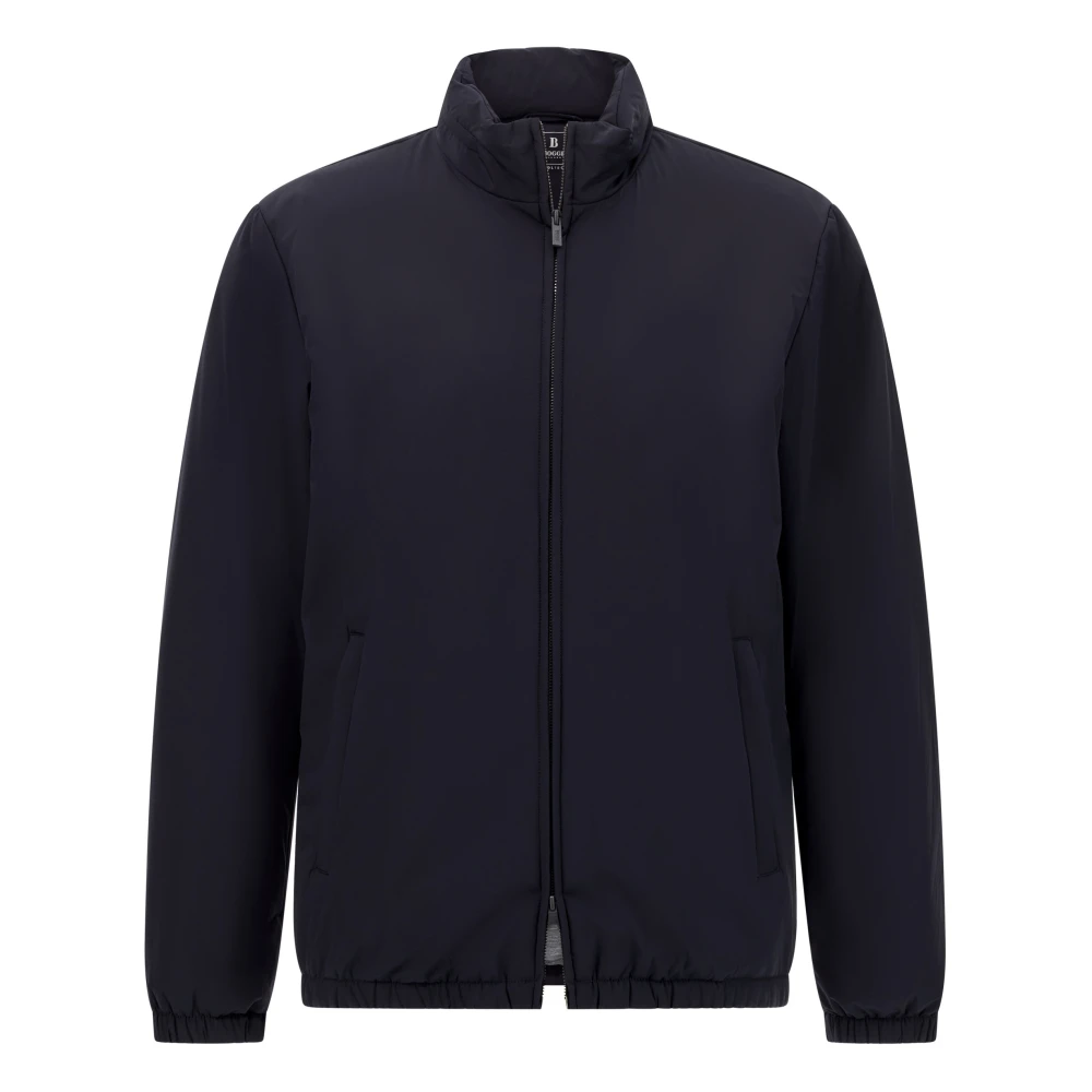 Boggi Milano Mannelijk Blue,Brown B Tech B Technische Stof Bomberjack