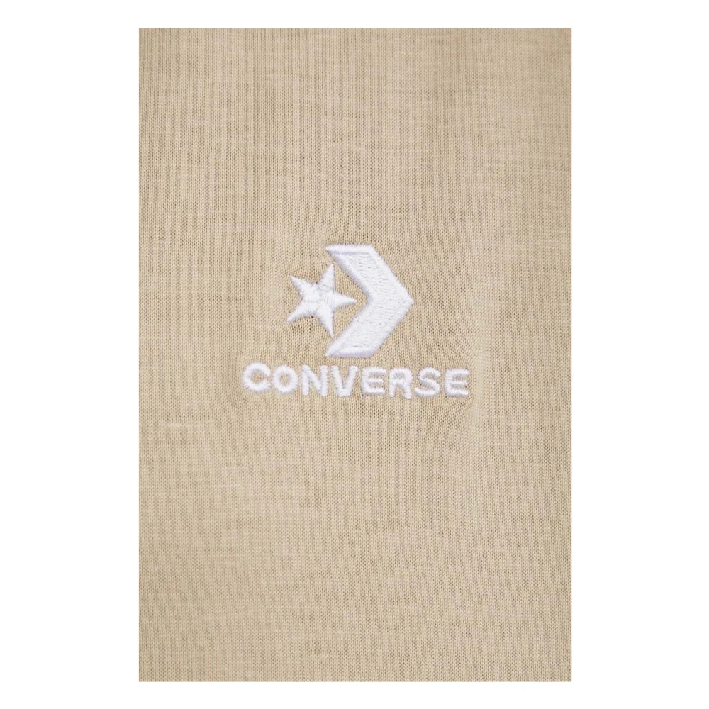 Converse Go-To Geborduurde Ster Chevron T-shirt Brown Dames