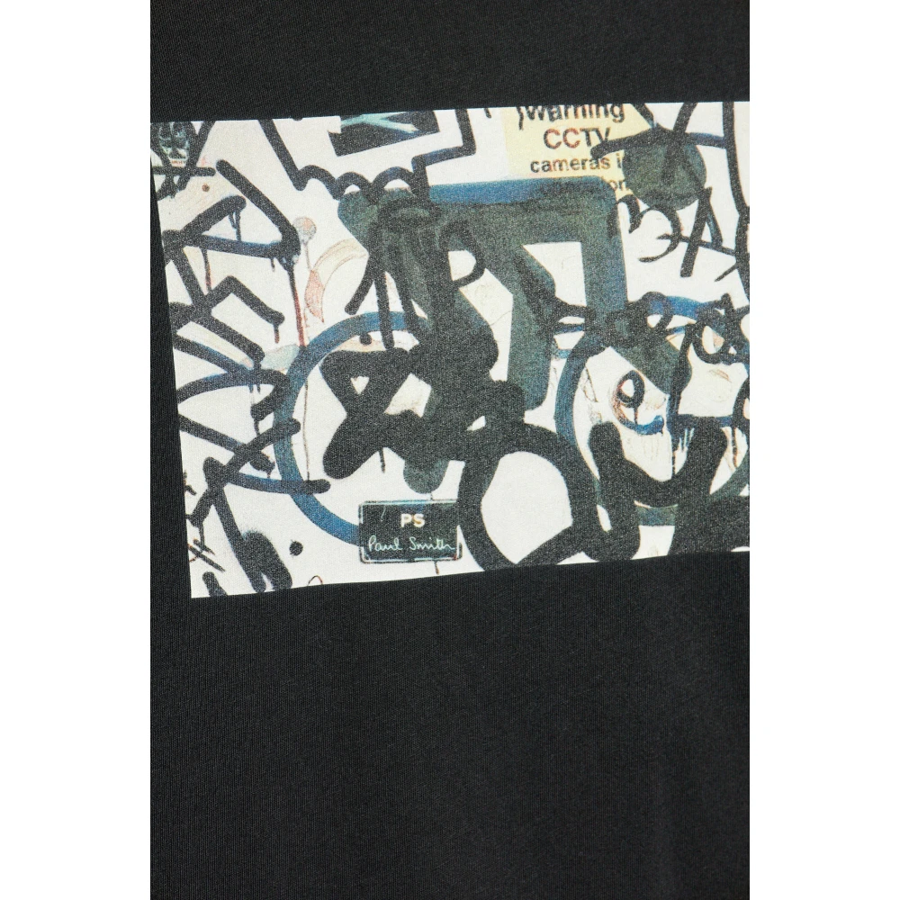 PS By Paul Smith T-shirt met print Black Heren