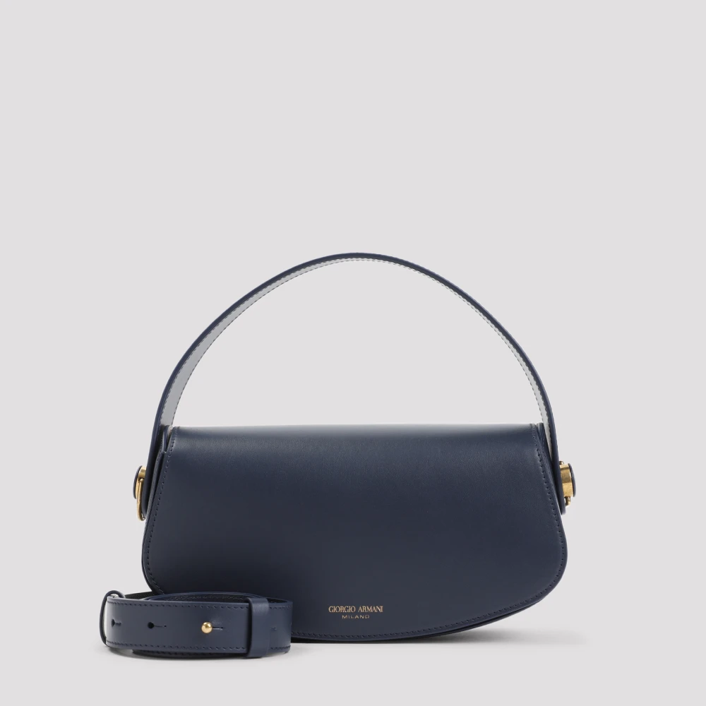 Giorgio Armani Blauwe Handtas voor Vrouwen Blue Dames