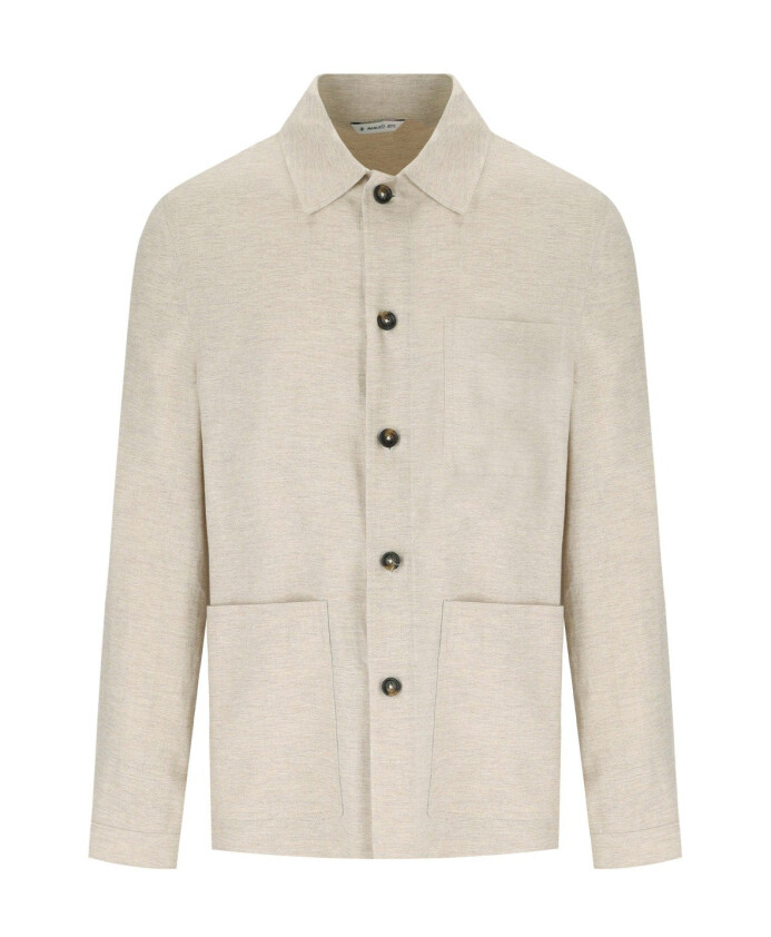 veste-chemise-beige-en-coton-et-lin