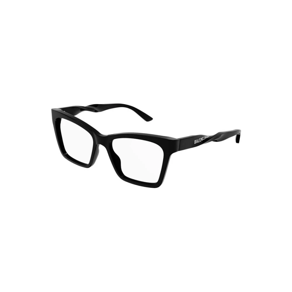 Balenciaga Women's Black Glasses, 53 Mm, Cat-Eye Optical Frame