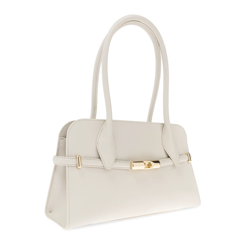 Furla Schoudertas Goccia Medium Beige Dames