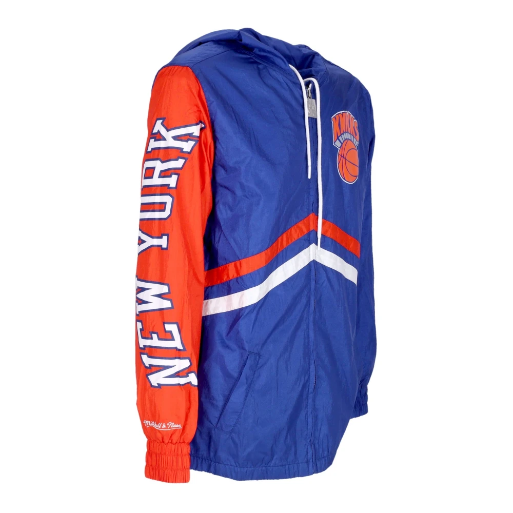 Mitchell & Ness NBA Onweerstaanbare Windbreaker Hardwood Classics Blue Heren