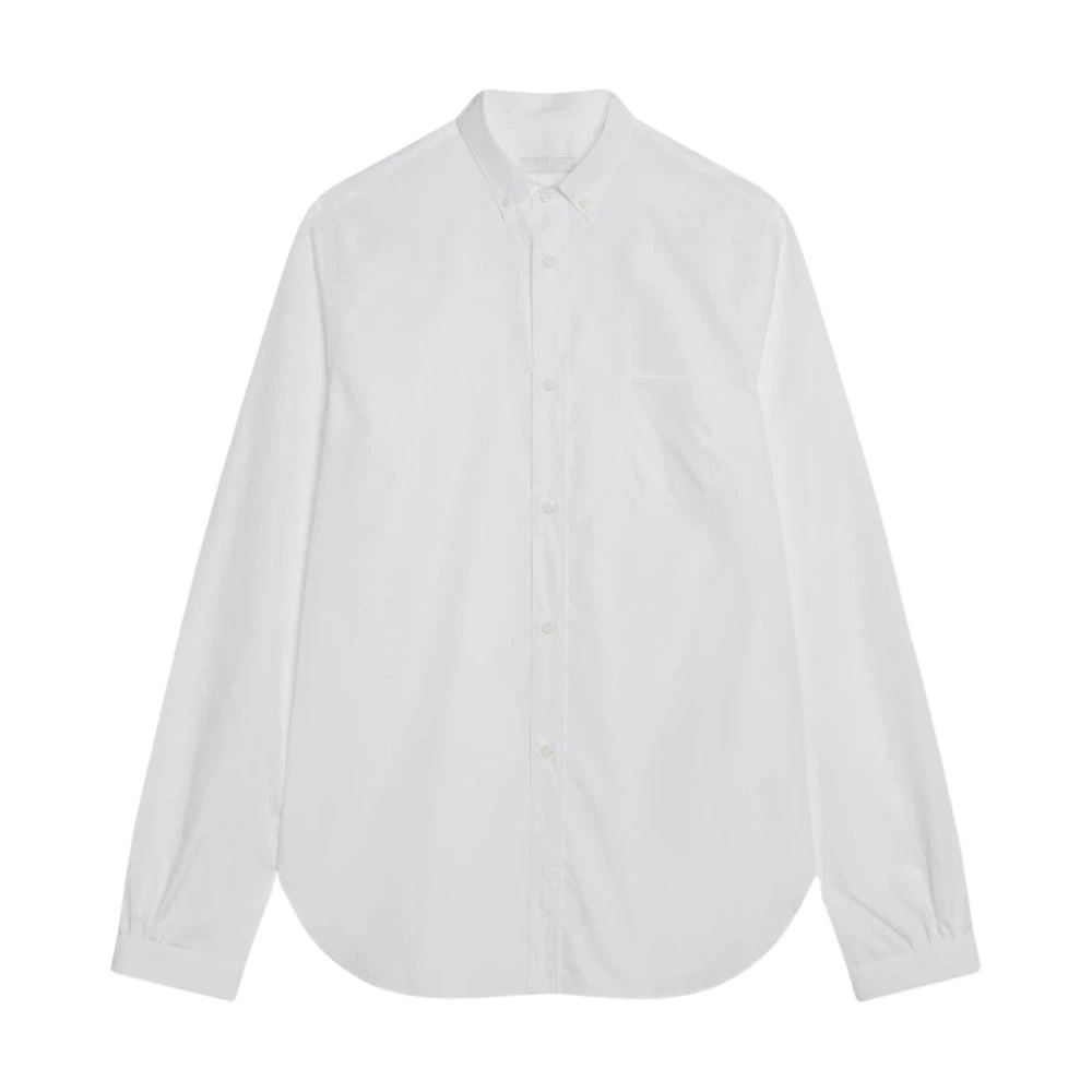 Prada , Casual Shirts, Male, White, S, Cotton Shirt