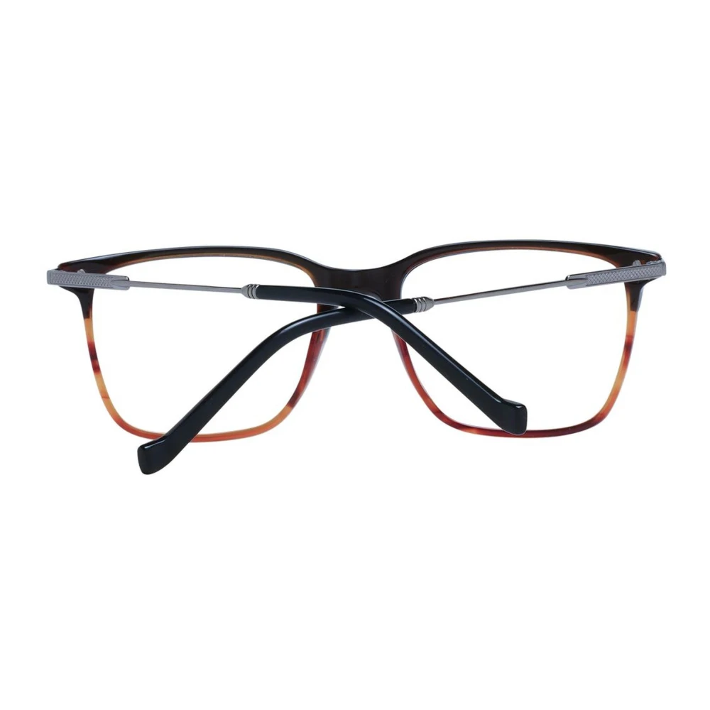 Hackett Bruine Vierkante Optische Brillen Blauw-Filter Brown Heren