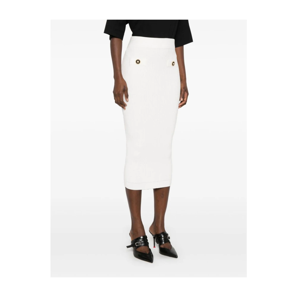 Balmain Witte Stijlvolle Rok White Dames