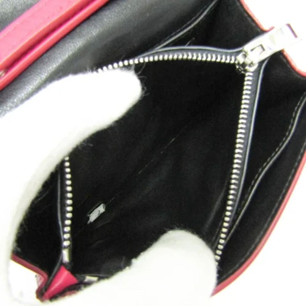 Prada Vintage Pre-owned Leather prada-bags Pink Dames