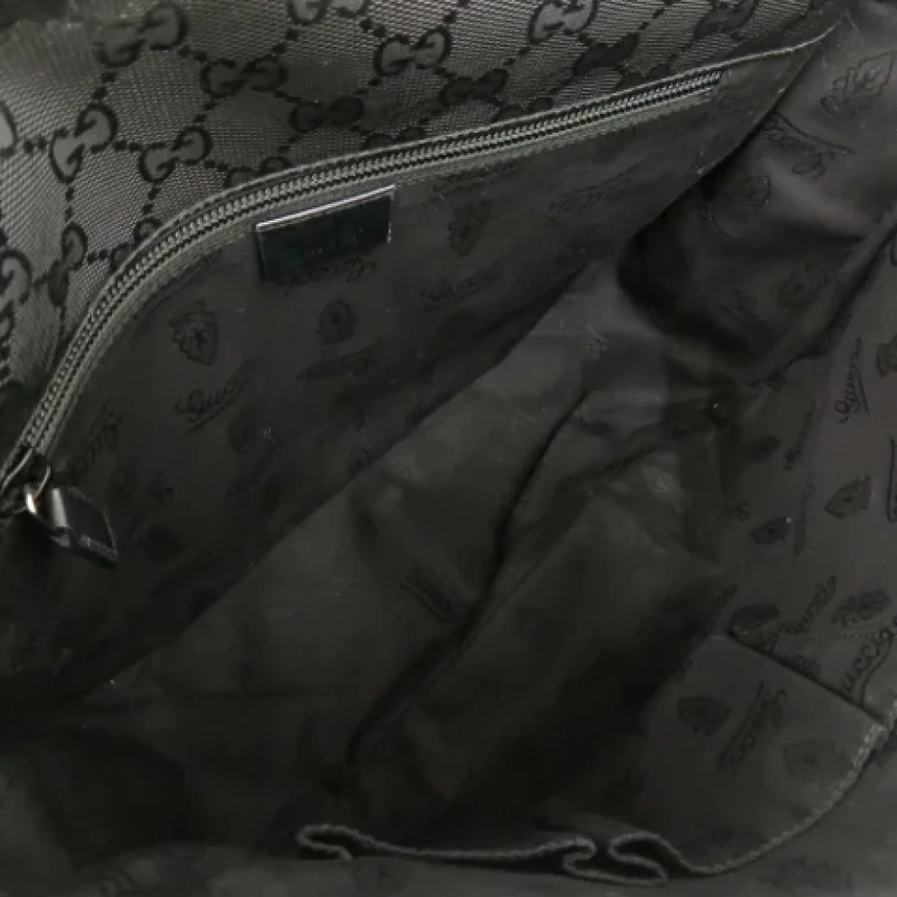 Gucci Vintage Pre-owned Canvas gucci-bags Black Dames
