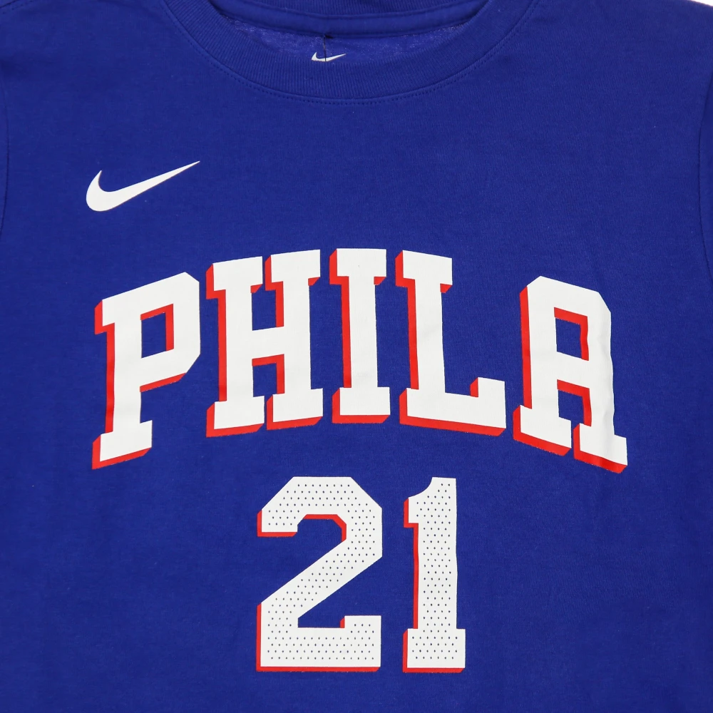 Nike NBA Icon Edition T-shirt Blue Heren
