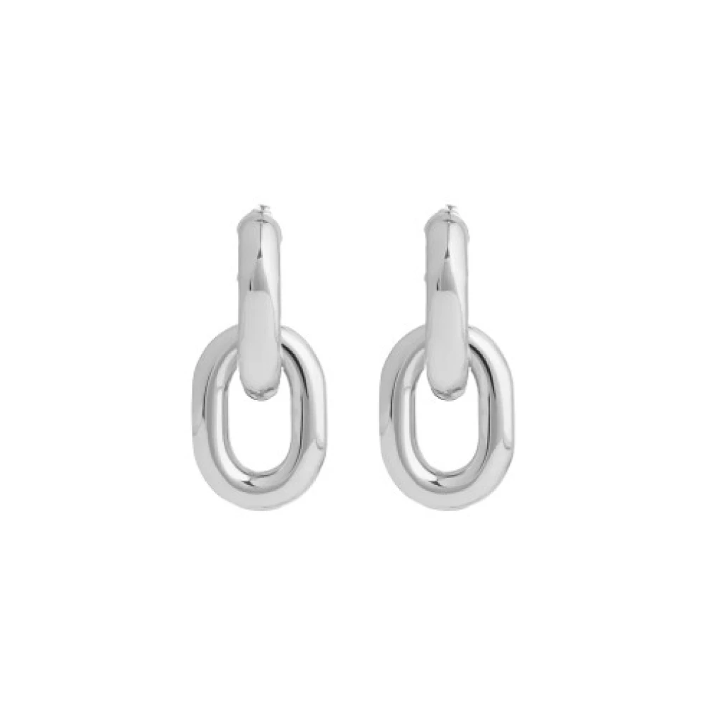 Rabanne Women's Gray Earrings, One Size, Xl Silver Earrings