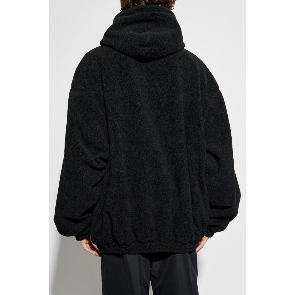 Balenciaga Fleece sweatshirt uit de Skiwear collectie Black Heren