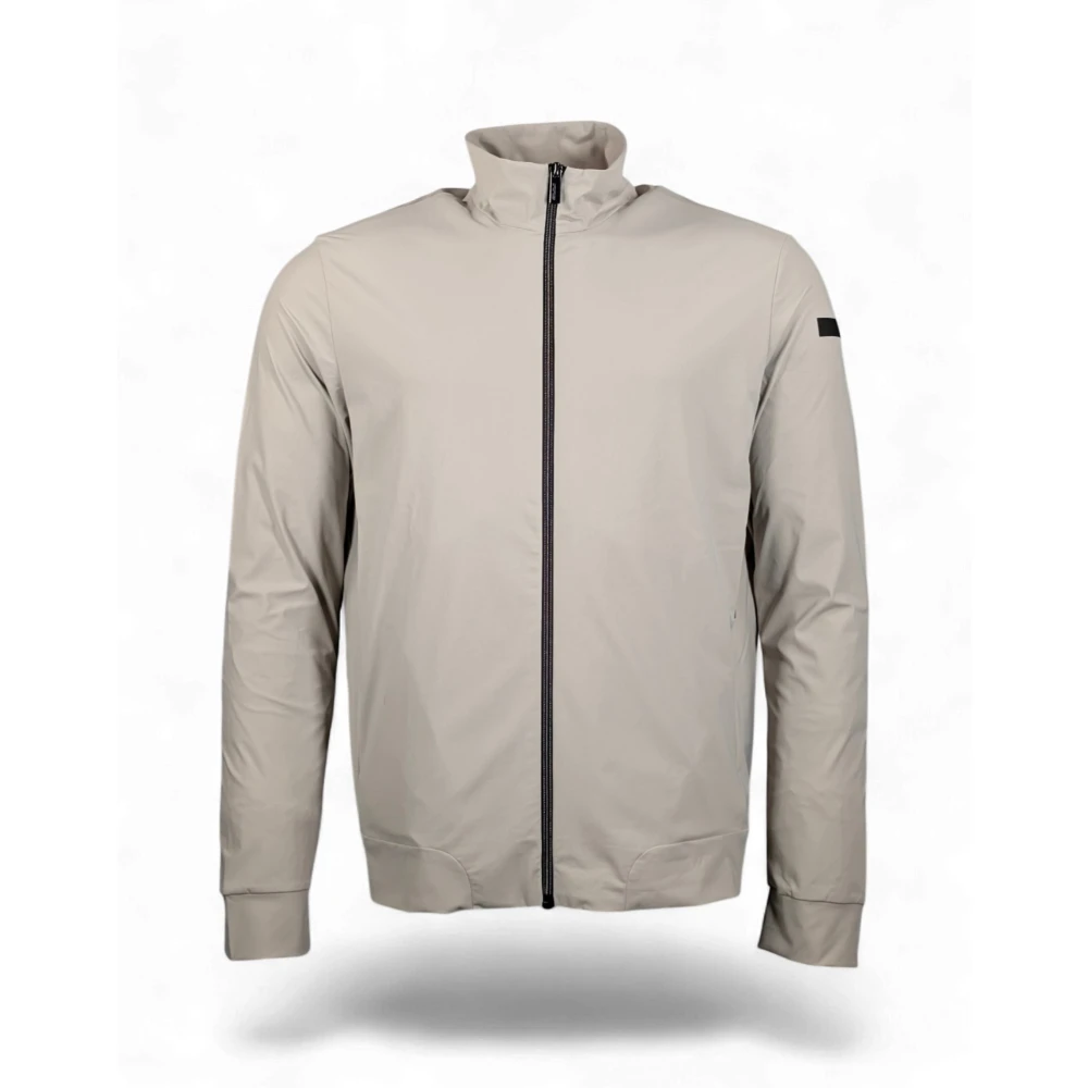 Rrd Men's Beige Zip-Throughs, L, Surflex Full Zip Fleece