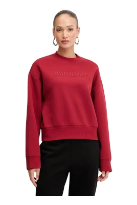 Logobokstäver Sweatshirt med rund hals