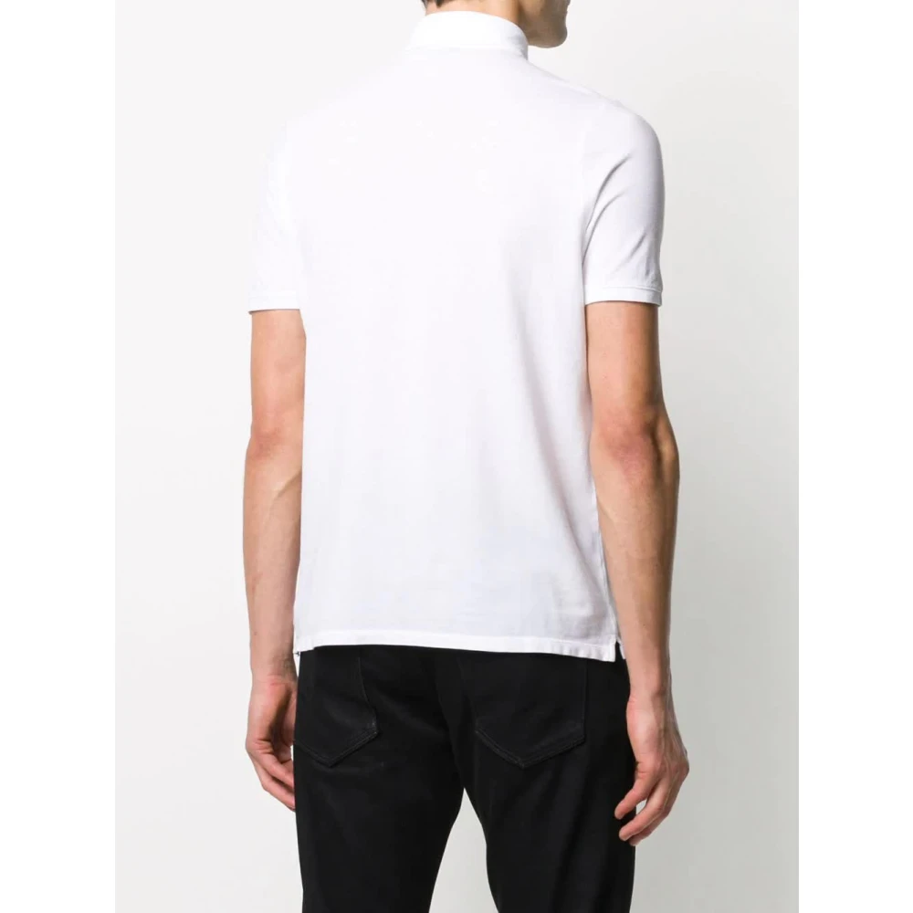 Zanone Heren Polo Shirt Z0001 White Heren