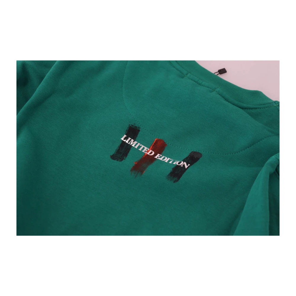Philippe Model Groene Bedrukte Trui met Lange Mouwen Green Dames