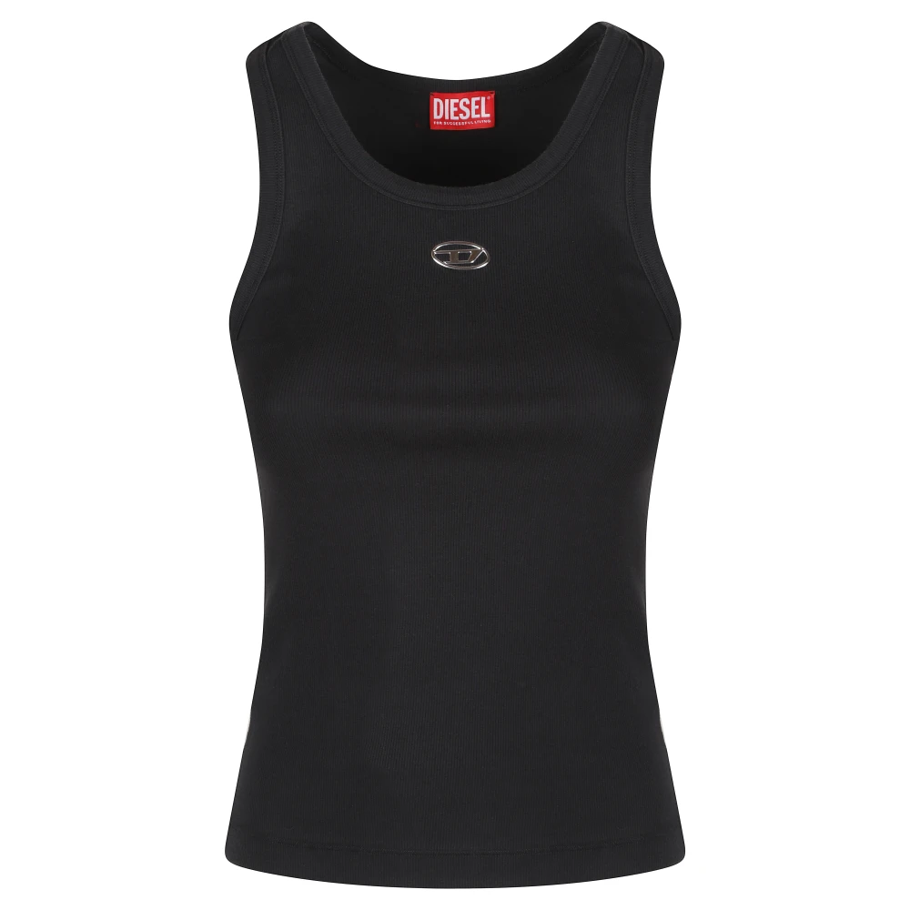 Diesel Women's Black T-Anki Tank Top - Sleeveless Tops - S - Tops