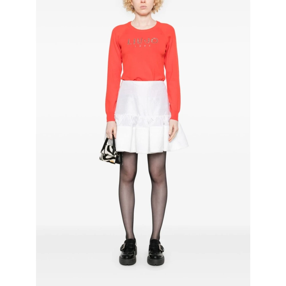 Liu Jo Stijlvolle Sweaters Collectie Red Dames