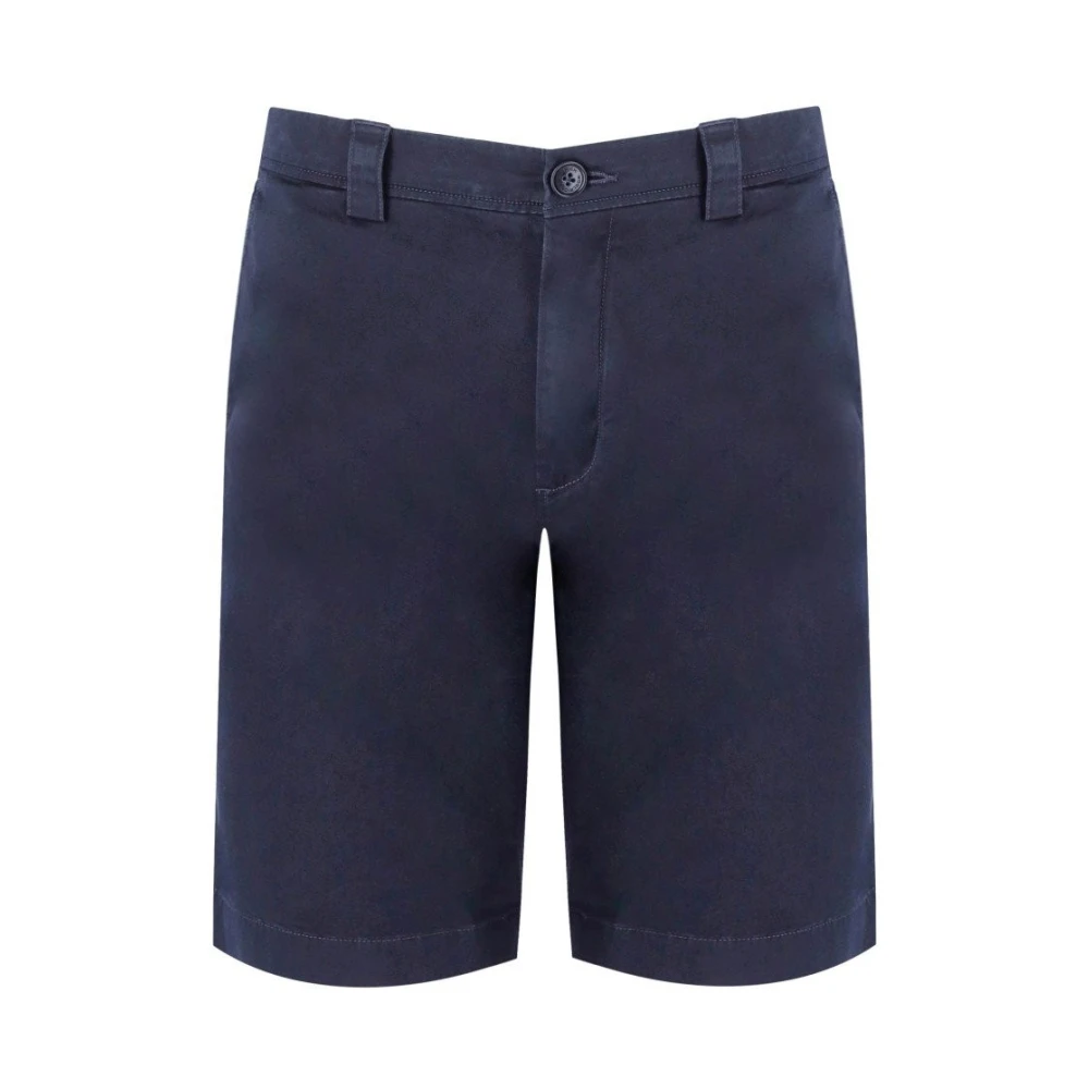 Woolrich Blauwe Chino Bermuda Shorts Blue Heren