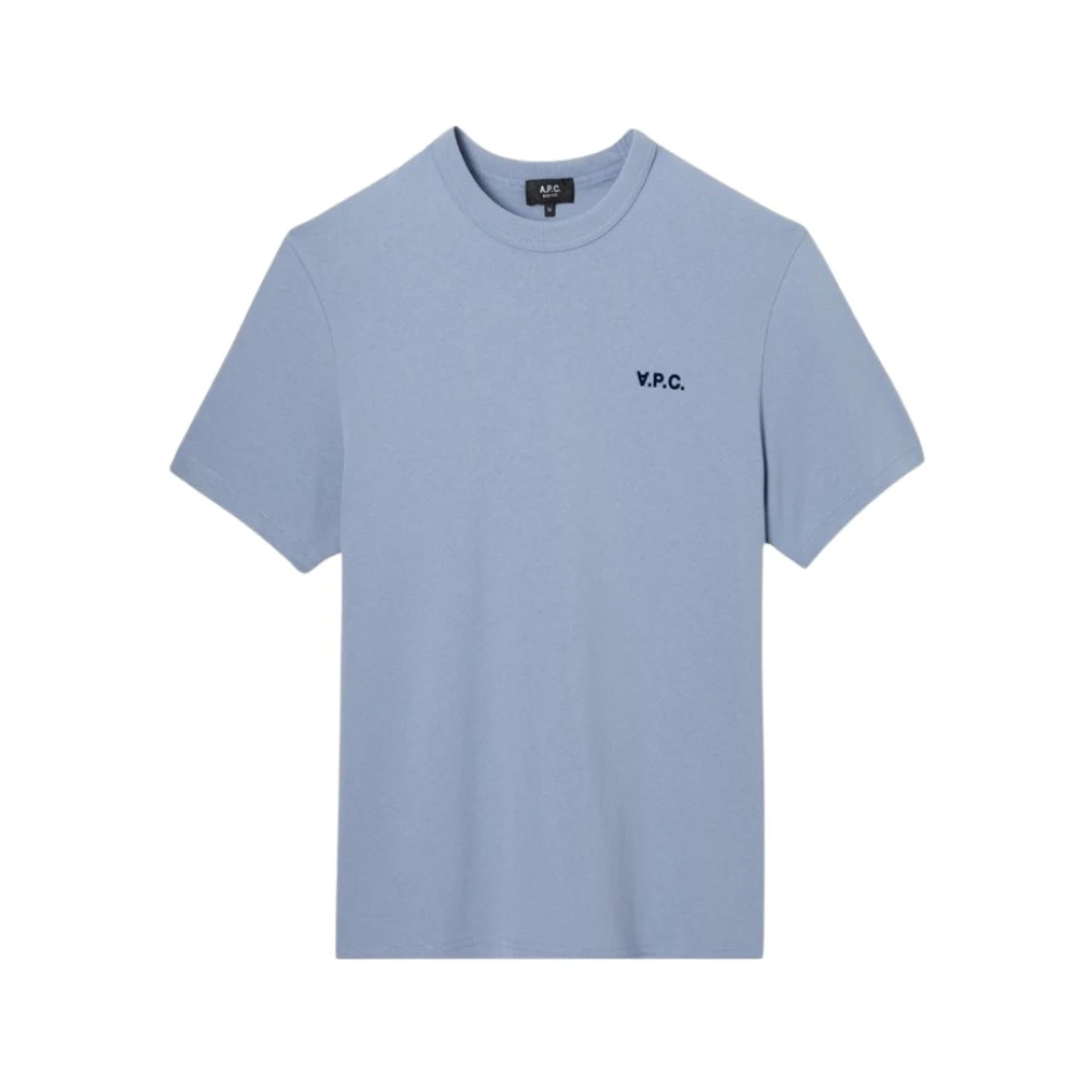 A.p.c. - Tops > T-Shirts - Blue - A.p.c. - Modalova