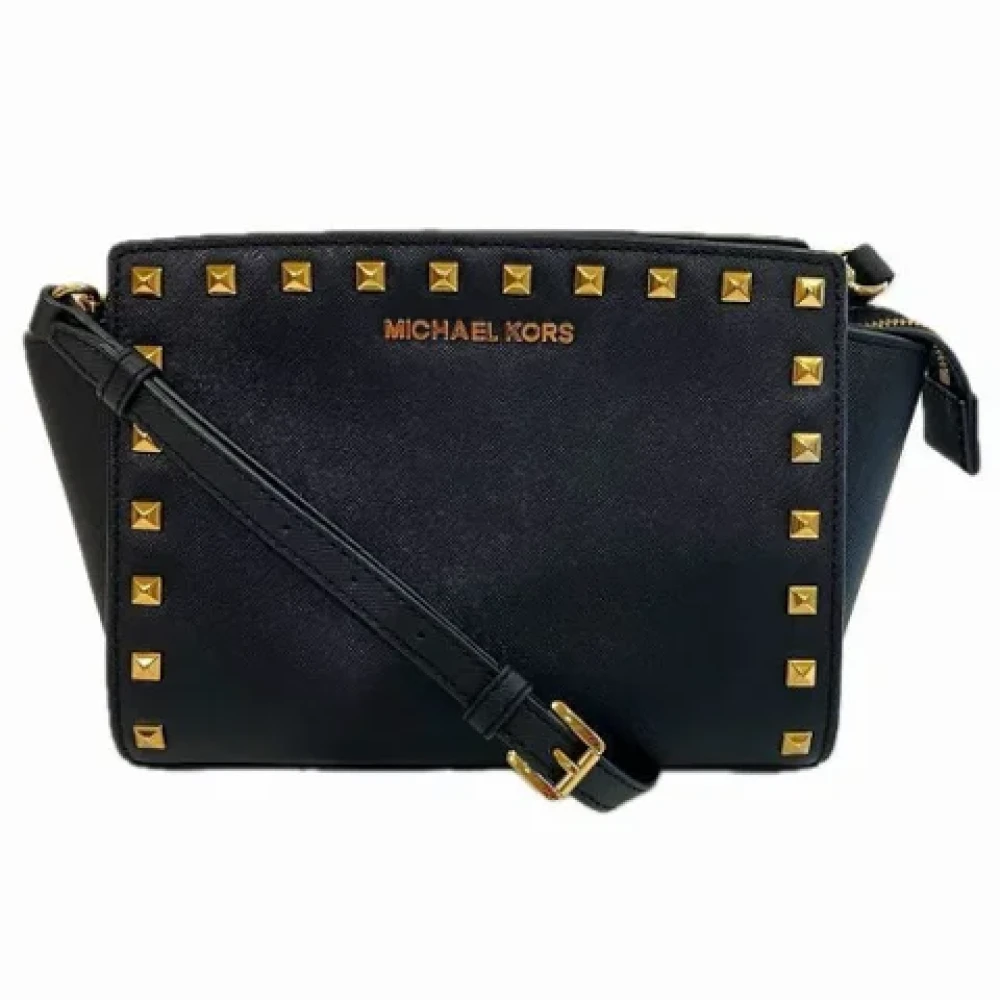 Michael Kors Pre-owned Leather shoulder-bags Black Dames