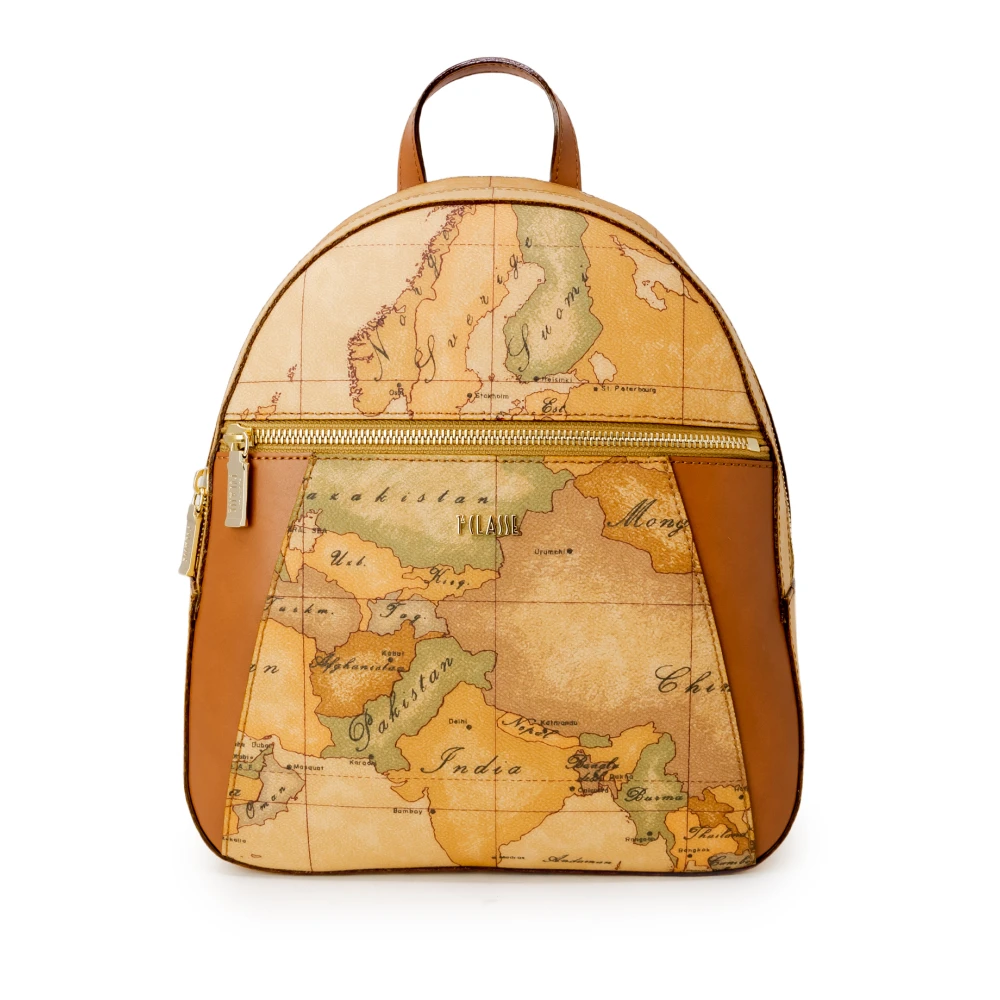 Alviero Martini 1A Classe Beige Backpacks, Female, One Size, Backpack