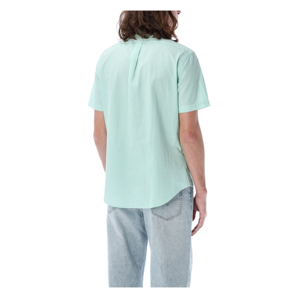 Ralph Lauren Short Sleeve Shirts Green Heren