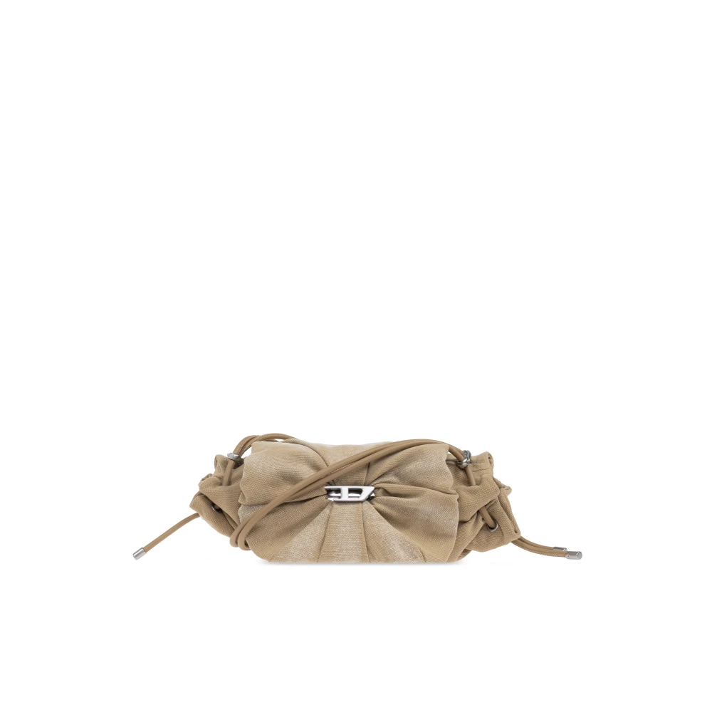 Diesel Schoudertas Scrunch-D Beige Dames