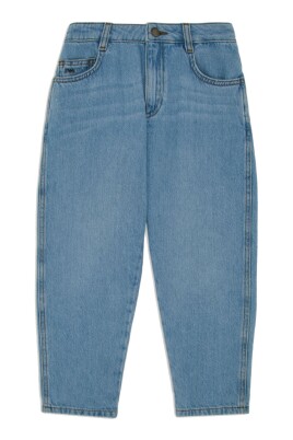 blue-five-pocket-oval-leg-jeans