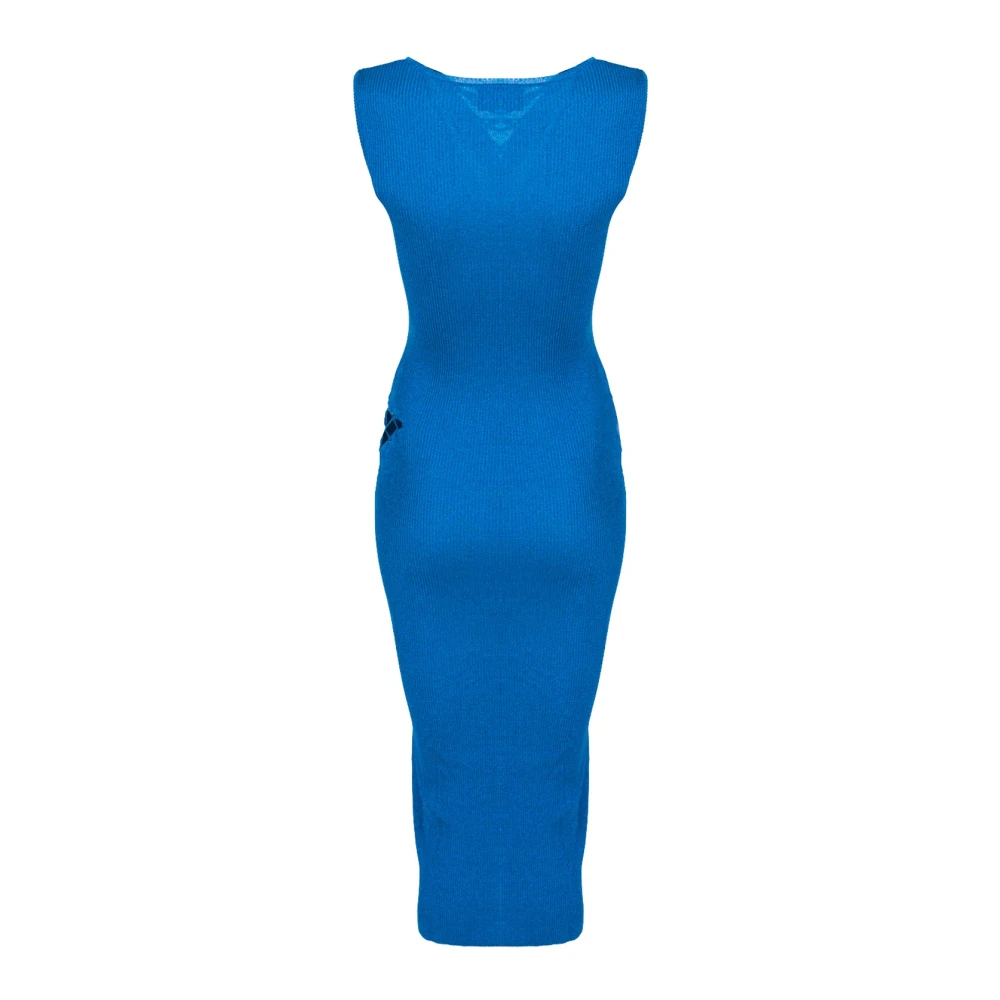 pinko Elegante Zomerjurk Blue Dames