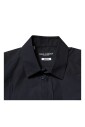 chemise-en-coton-bleu-fonce