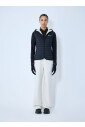 veste-a-capuche-zippee-en-coton-stretch