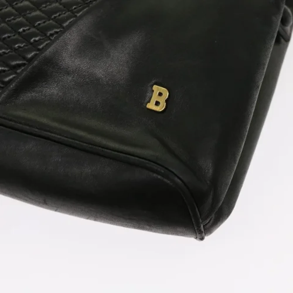 Bally Pre-owned Leather shoulder-bags Black Dames