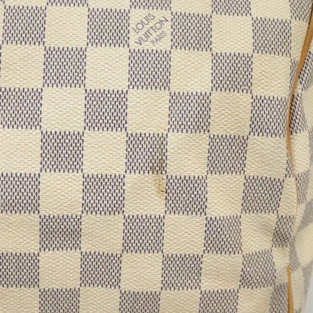 Louis Vuitton Vintage Pre-owned Canvas handbags White Dames