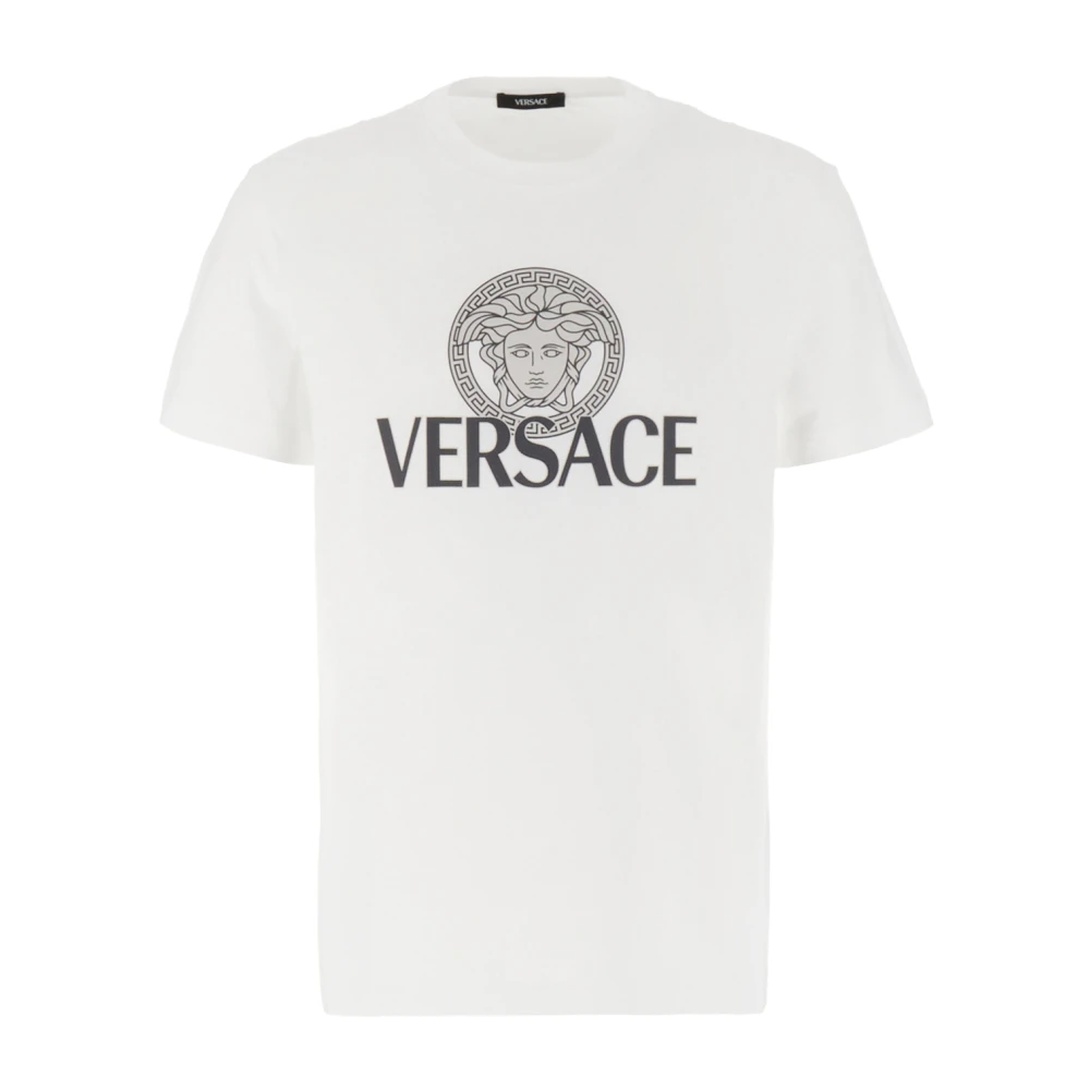 Versace Uomo Bianco Top, L, New,