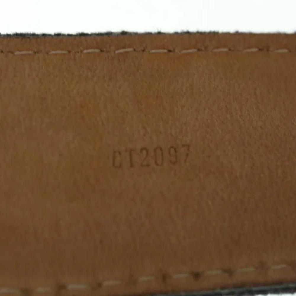 Louis Vuitton Vintage Pre-owned Denim belts Black Unisex