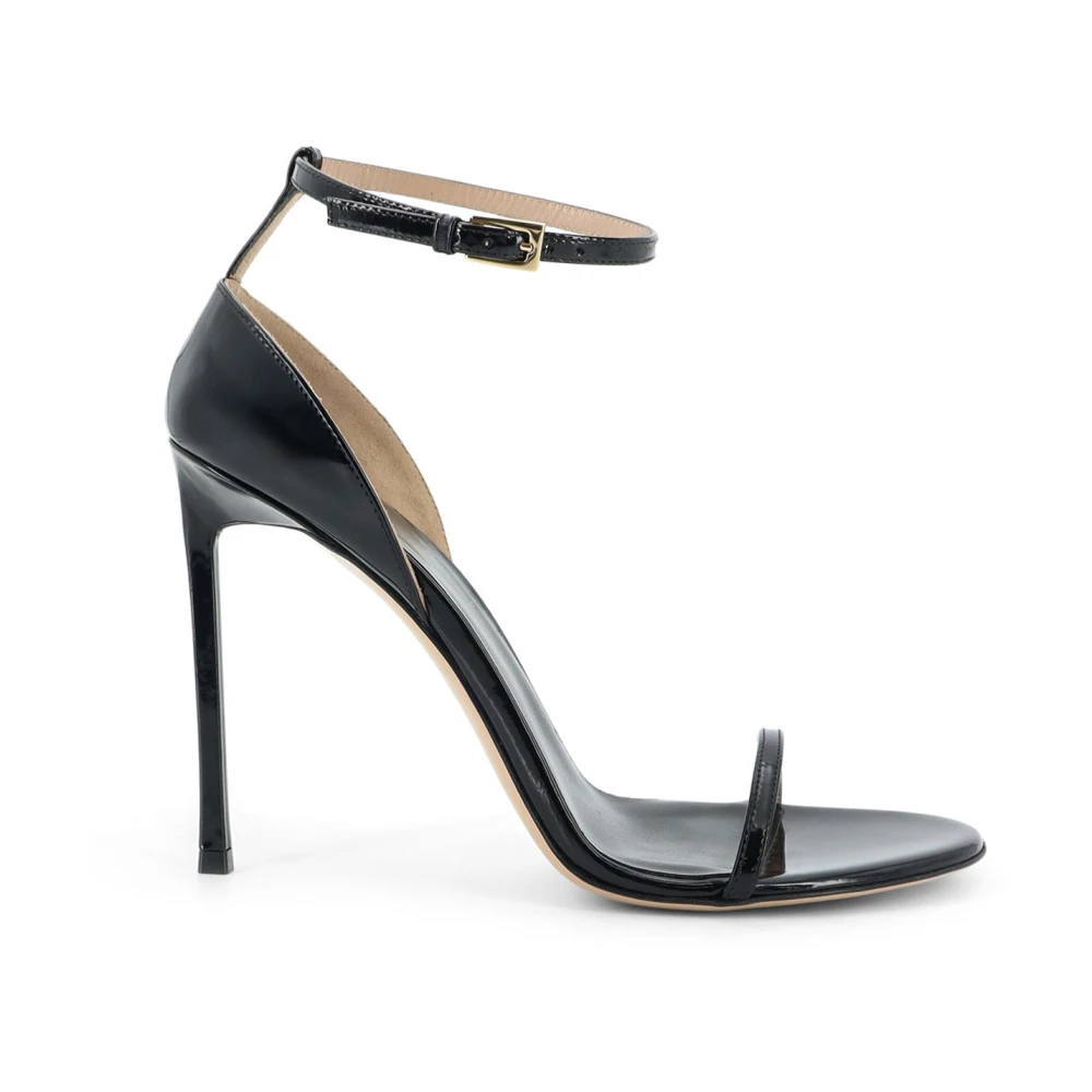 Tom Ford High Heel Sandals, Female, 7 Uk, Ankle-Strap Sandal Black