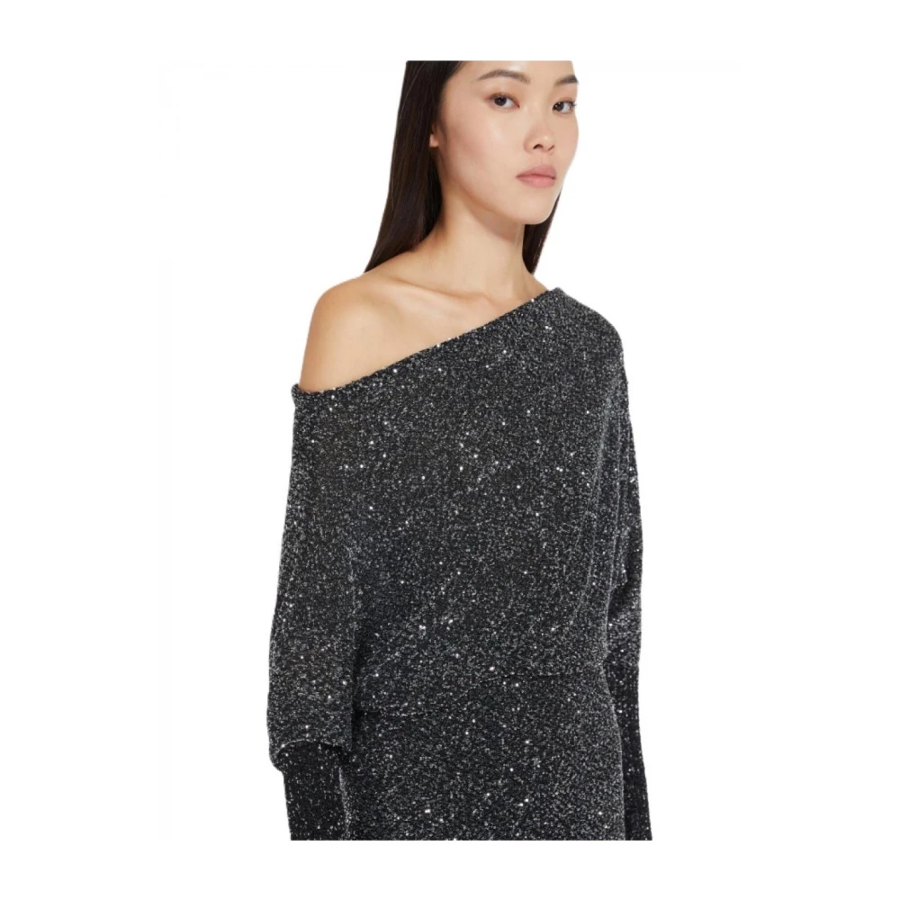 Max Mara Polyester Jurken Gray Dames