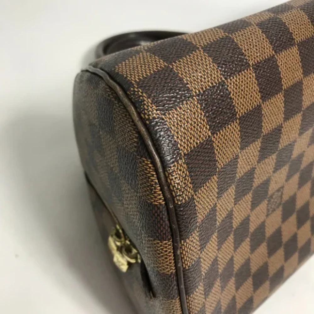 Louis Vuitton Vintage Pre-owned Cotton louis-vuitton-bags Brown Dames