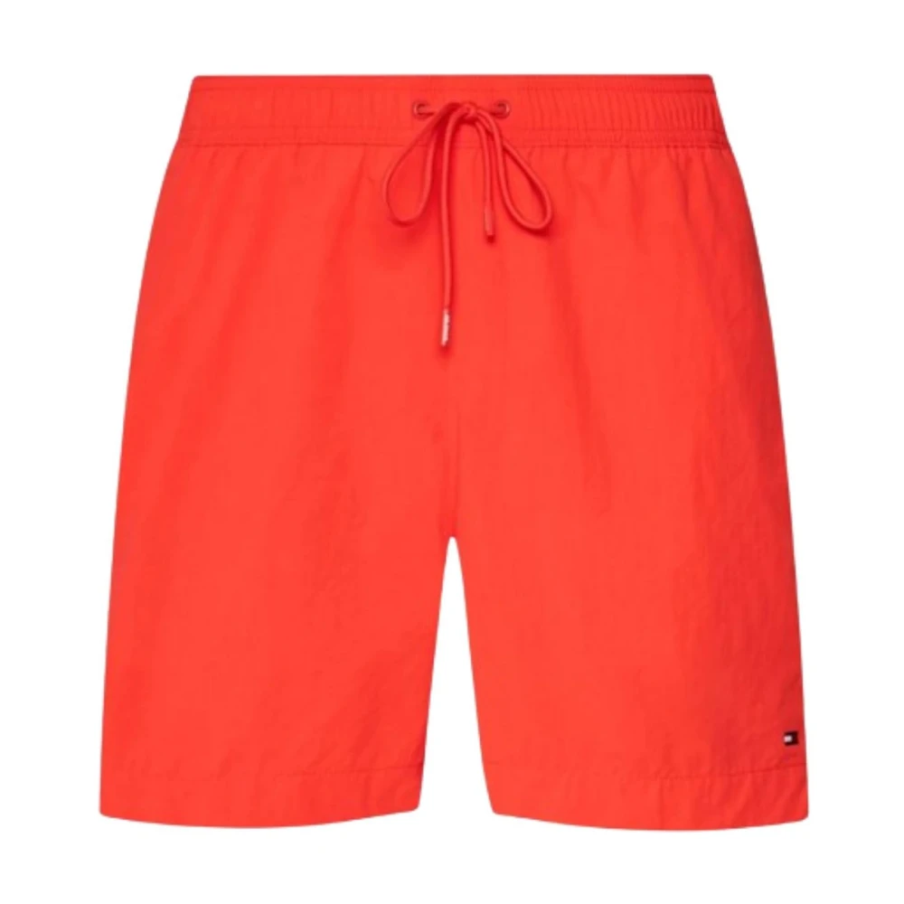 Tommy Hilfiger Herren Rot Badeshorts Um0um03280 Regular Fit - Bild 2