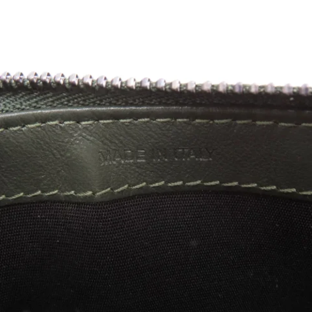 Jimmy Choo Pre-owned Leather home-office Gray Dames