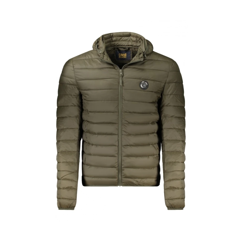 Cavalli Class Padded Quilted Gilet - Male - Winter Jackets - Green - S - Jackets