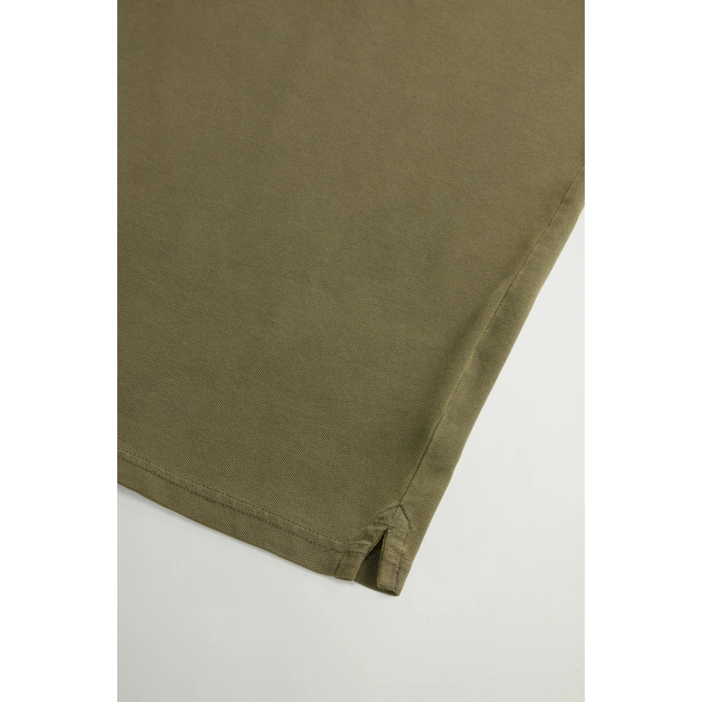 Woolrich Klassieke Polo voor de Zomer Green Heren