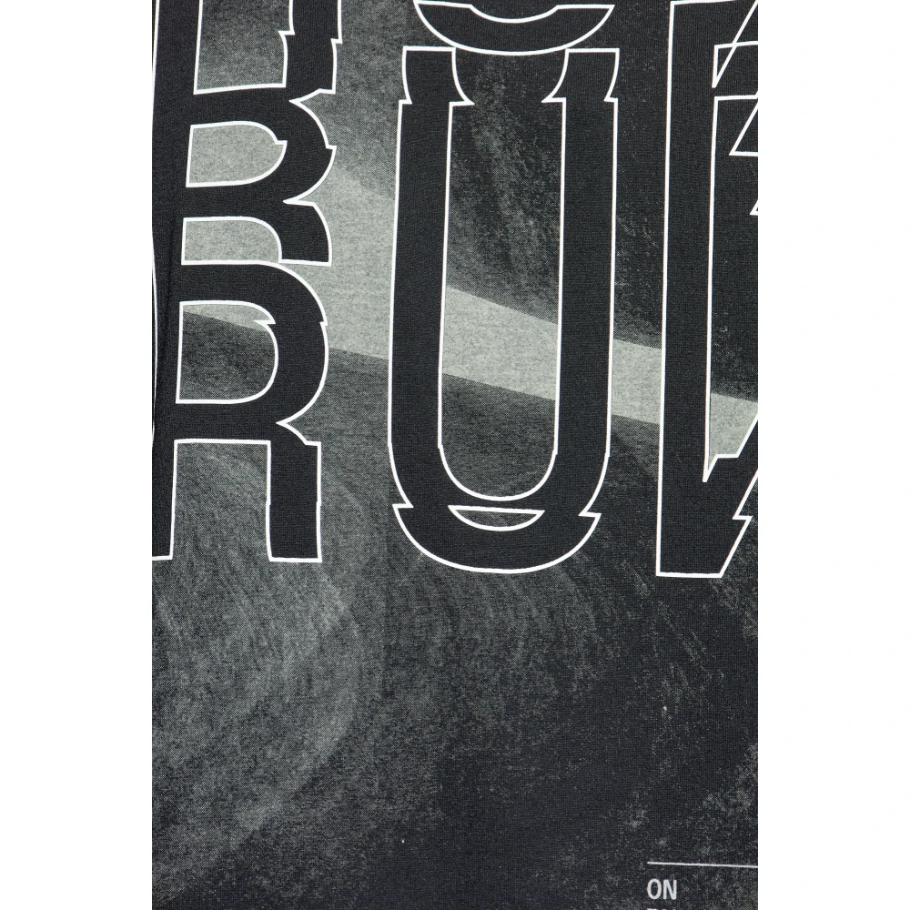 ON Running Trainings T-shirt met print Black Heren