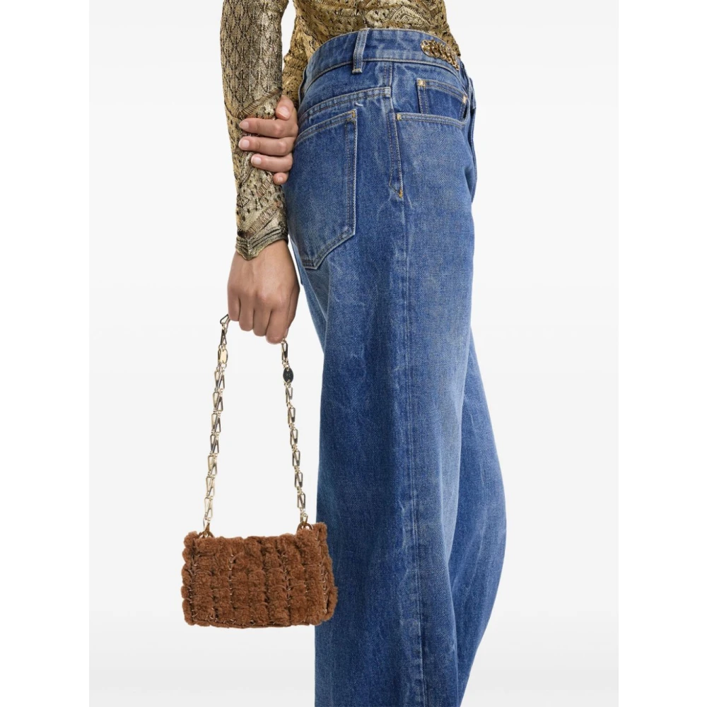 Paco Rabanne Synthetische Clutch Tas Kameel Stijl Brown Dames