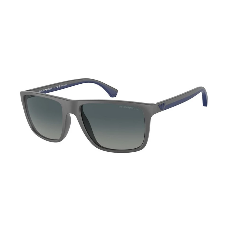 Emporio Armani Men's Gray Sunglasses, 56 Mm, Ea4033 Sunglasses
