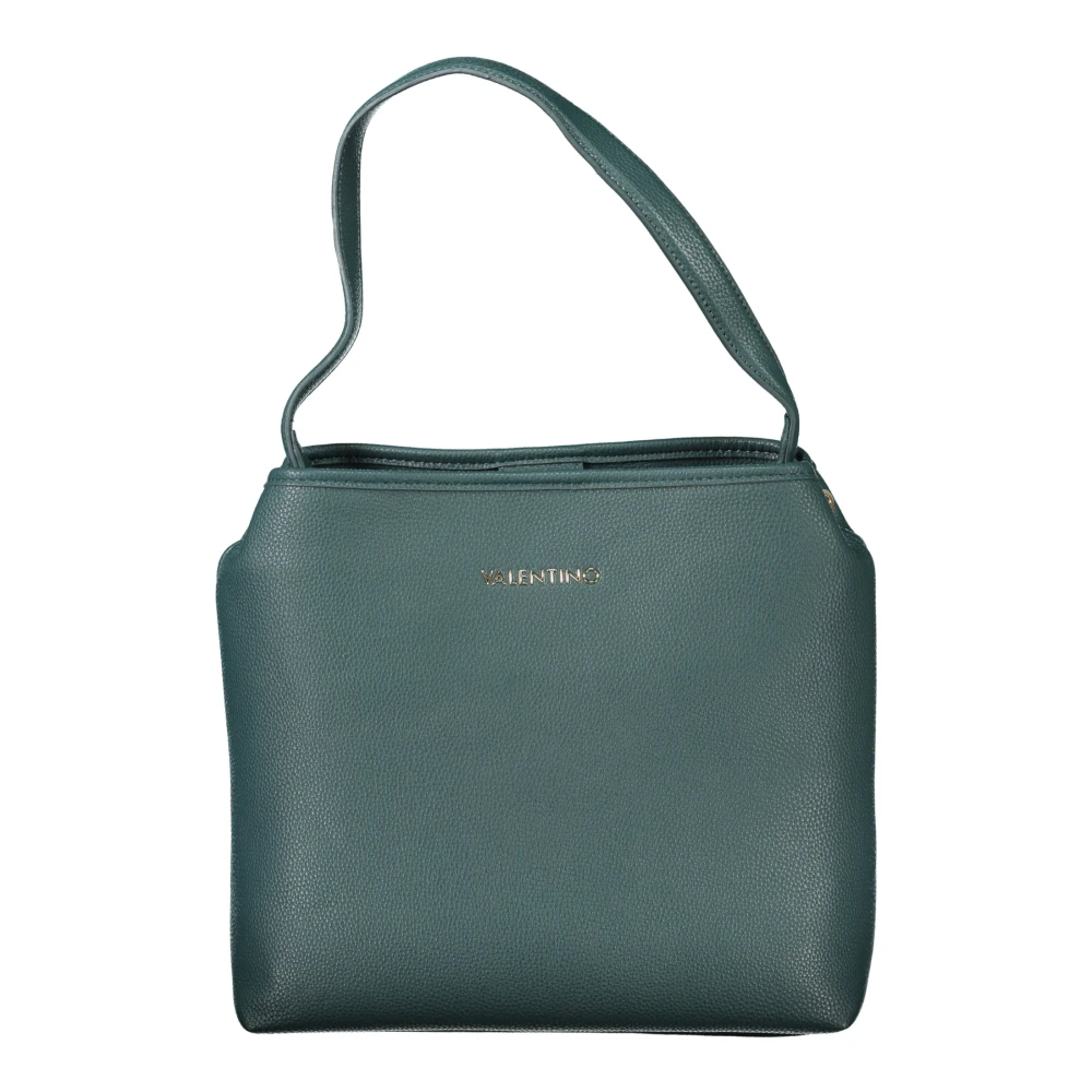 Valentino by Mario Valentino Groene Schoudertas met Afneembare Pouch Green Dames