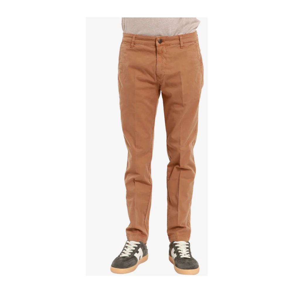 Roy Roger's Chinos Brown Heren