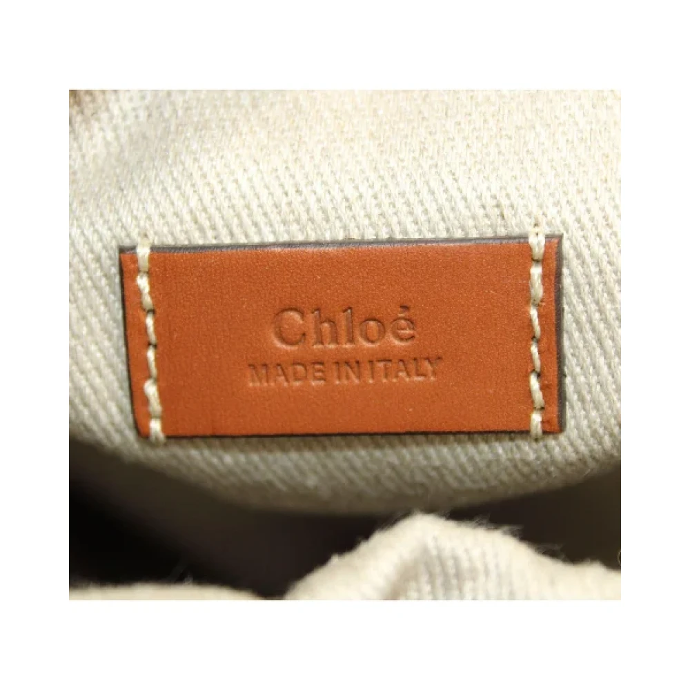 Chloé Pre-owned Leather shoppers Brown Dames
